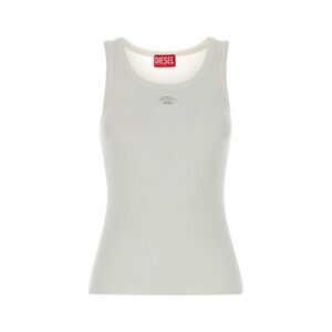Diesel Women White Stretch Cotton T-Ank Tank Top